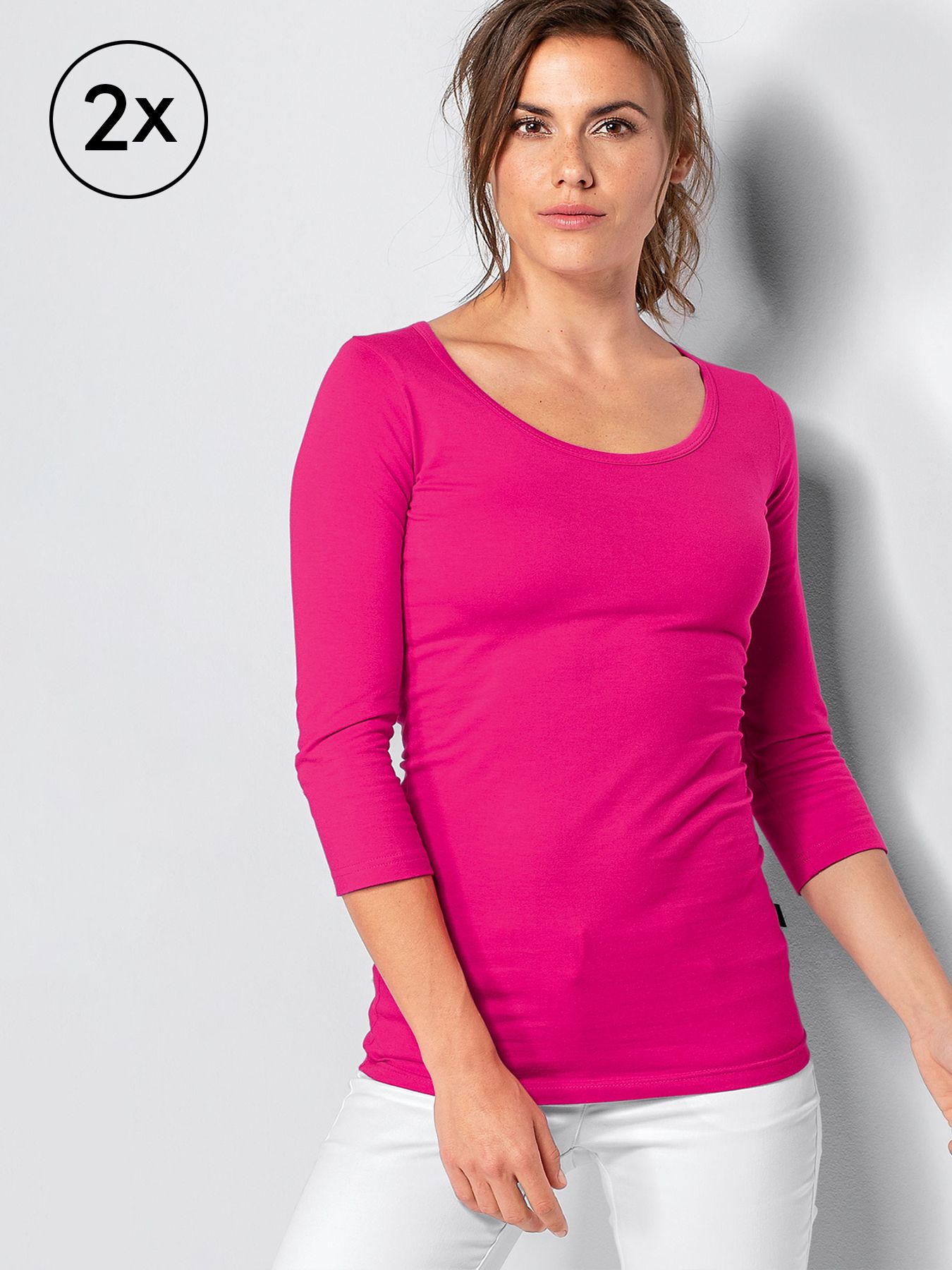 Shirt met 3/4-mouw EBRO Ltd. Dubbelpak