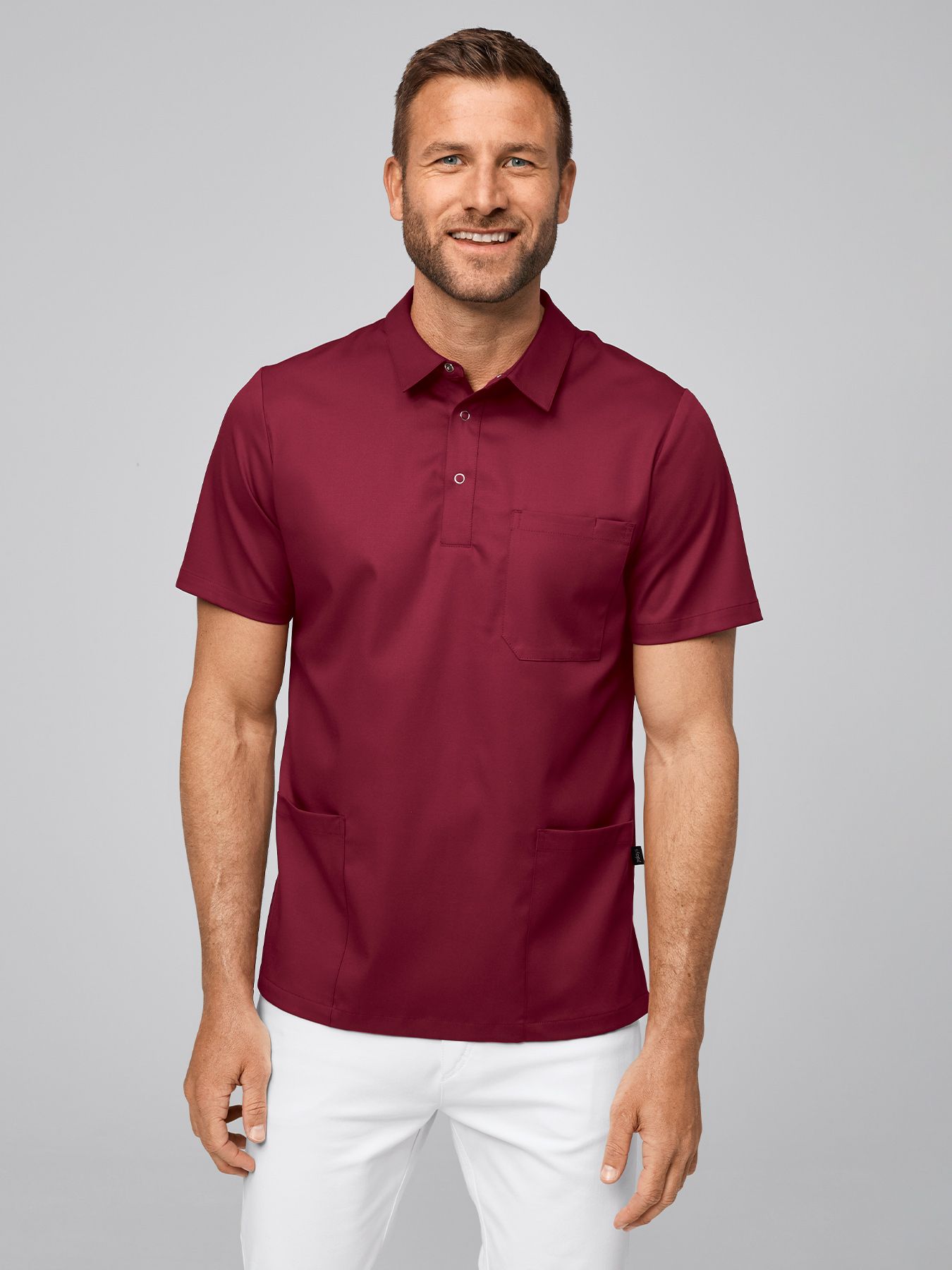 Heren stretchtuniek LEVEN Lyocell (TENCEL™)